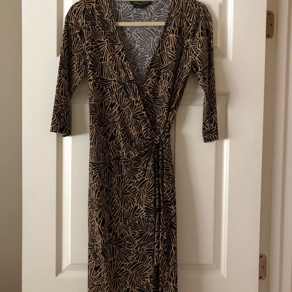 Dress, knit, wrap